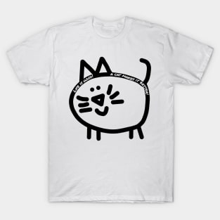 Chonk Cat Makes it Better T-Shirt